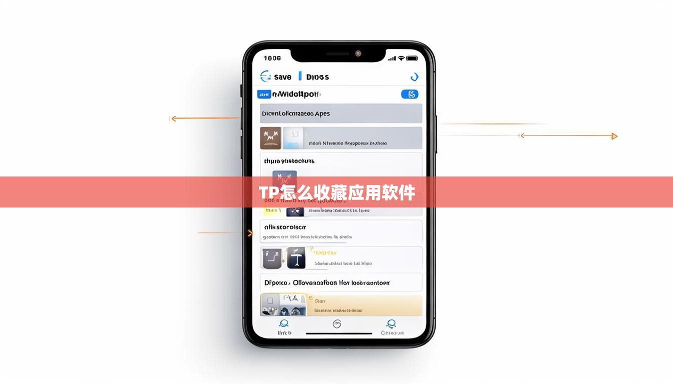 TP怎么收藏应用软件