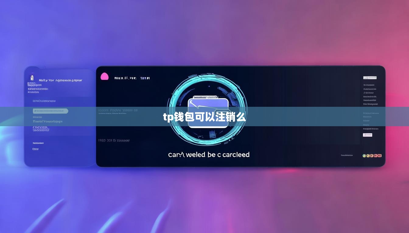 tp钱包可以注销么