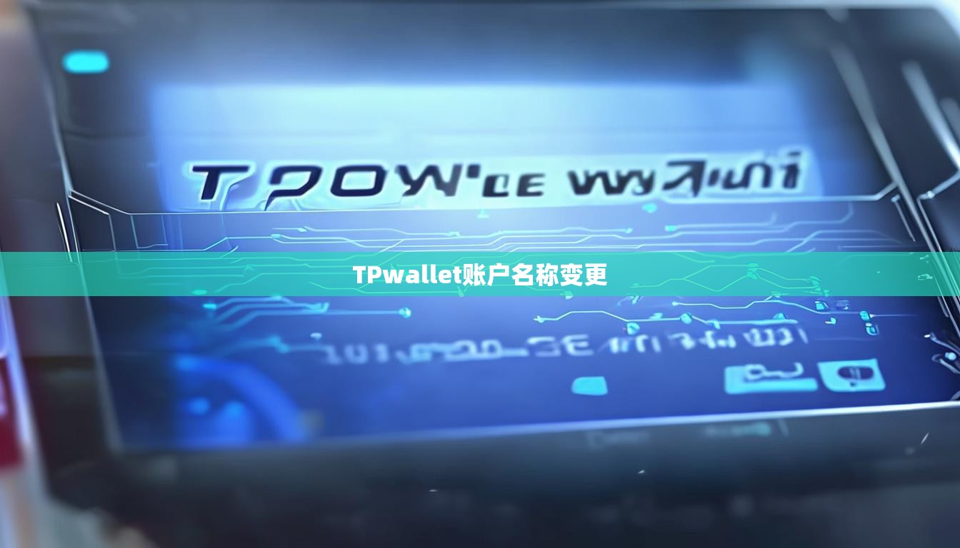 TPwallet账户名称变更