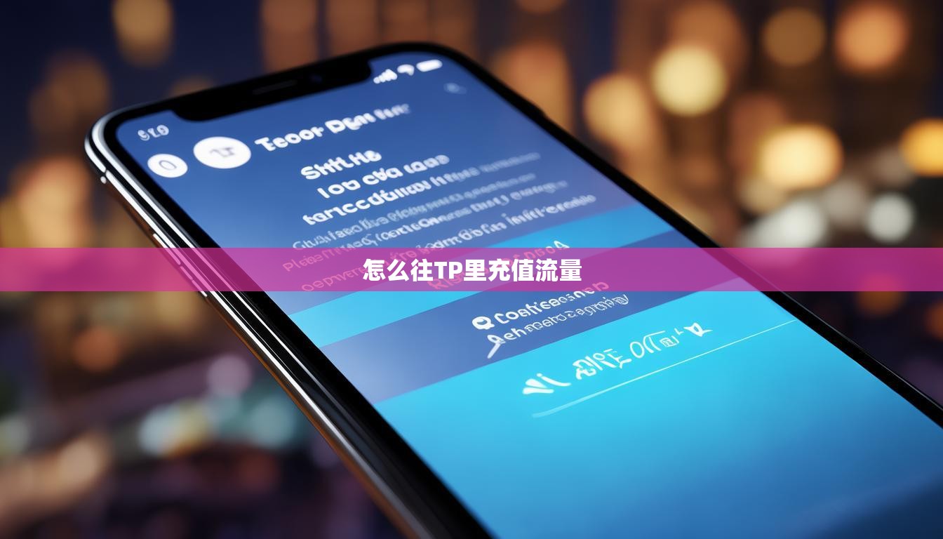 怎么往TP里充值流量