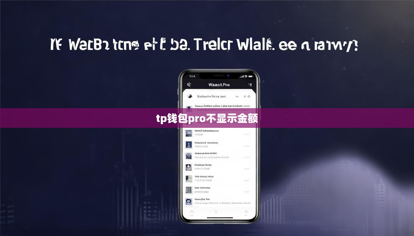 tp钱包pro不显示金额