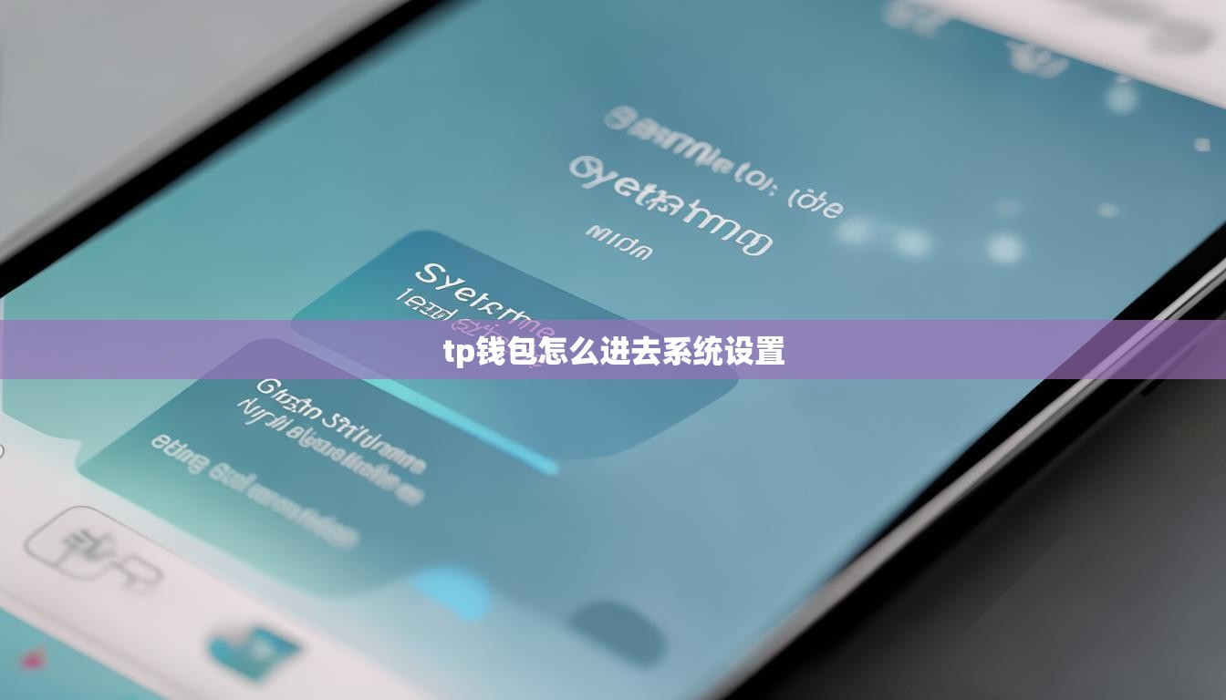tp钱包怎么进去系统设置