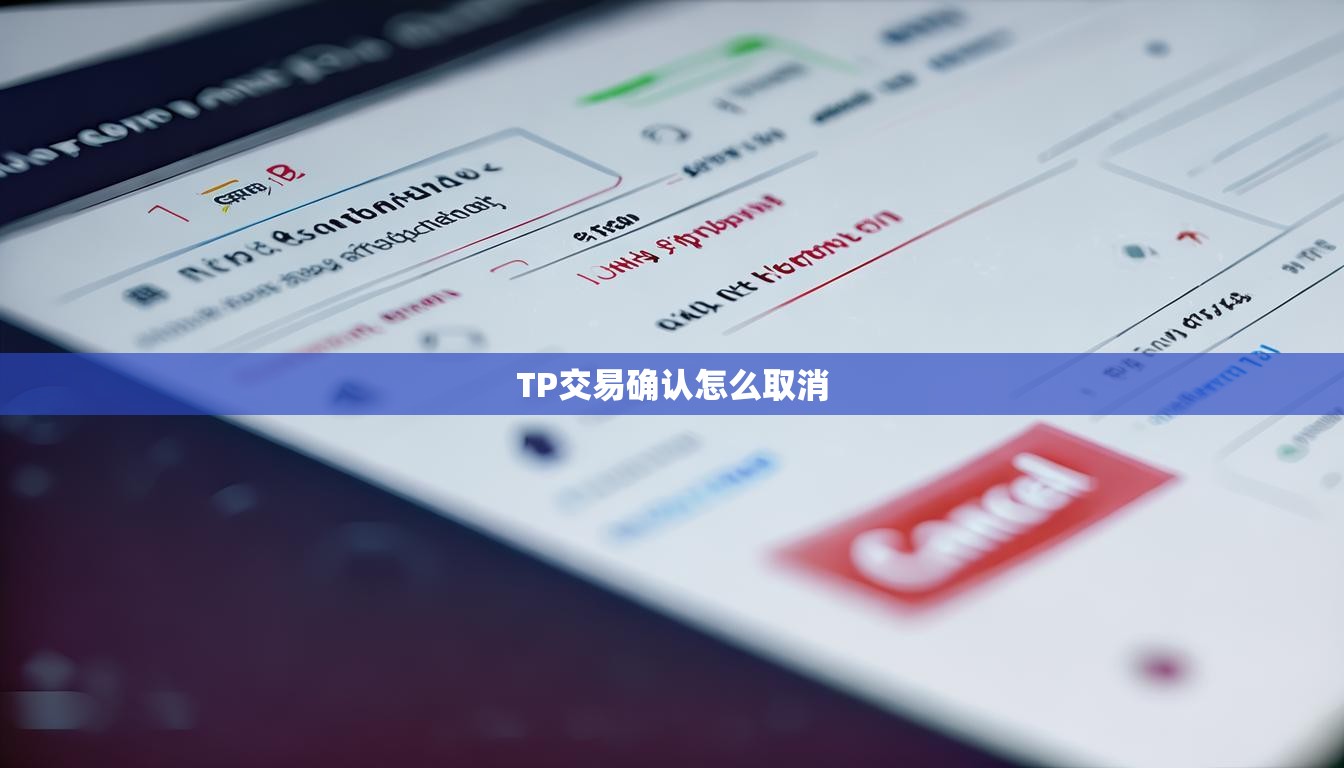 TP交易确认怎么取消