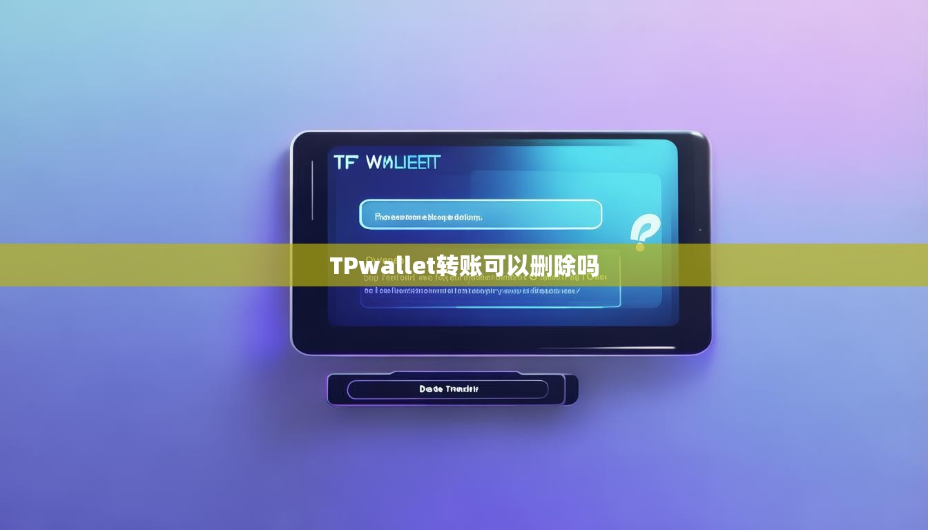 TPwallet转账可以删除吗